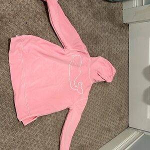 Vineyard Vines girls 10-12 Light Pink Hoodie with Logo